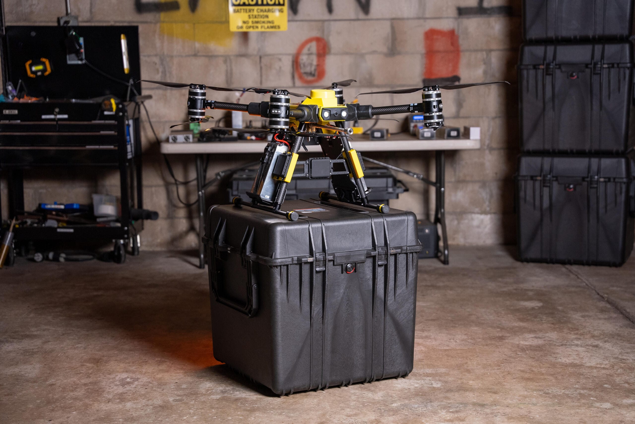 Featured image for “Revolutionizing Building Maintenance: The Benefits of Drone-Powered Pressure Washing”